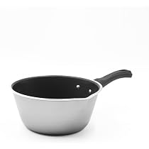Cuit-pâtes Antiadhérent Home Salt N'Pepper 4L - Noir/Gris Pour Pâtes Parfaites
