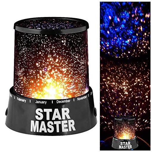 swabs LED Modes USB Intelligent Night Light Star Projector Lamp for Kids Room - Image 5