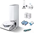 Samsung Jet™ Bot AI+ VR50T95735W/WA, Aspirapolvere Robot con telecamera, Wifi, Riconoscimento ostacoli 3D, Svuotamento automa