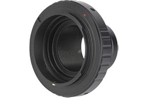 DIYEENI Anello adattatore per telescopio, lega di alluminio T2-EOS da 1,25 pollici per telescopio per Canon EOS Mount Camera T-ring, per Canon EOS 5D, 5D Mark II, 50D