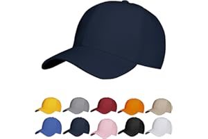 NebulaGlam Casquette de Baseball, Anti-Soleil Coton Baseball Cap, Casquette de Baseball Réglable Unisexe pour Les Entraînements de Course et Les Activités de Plein air Toutes
