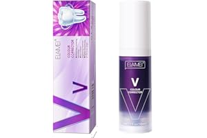 NVXNMSD blanqueador dental v 34 blanqueador dental - blanqueamiento de dientes V 34 Purple Teeth Whitening, Tooth Colour Corrector, teeth whitening