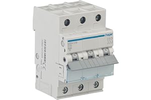 GRENDA-HAMMER Leitungsschutzschalter Hager MBN316 biconnect Klemmsystem Drehstrom (3P), Charakteristik B bis 16 Ampère, 6kA Kurzschlussfestigkeit