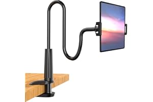 LSUO BAOFU Soporte movil Cuello Universal，Soporte movil Cuello Flexible，Soporte Tablet Soporte para Tablet Compatible para iPad Serie/iPhone/Huawei/Samsung/Nintendo Switch/mediapad Kindle Fire HD