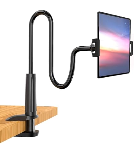 Support Pour Tablette Akasa Leo – Aluminium, 3 Angles Réglables – Compatible IPad, Android, Kindle – Gris (AK-NC054-GR) - 7