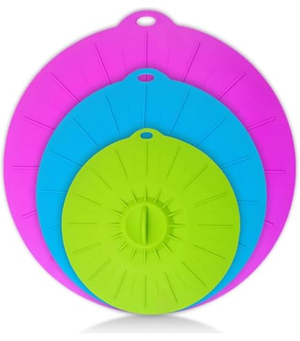 Coperchio In Silicone Antiperdita A Forma Di Fiore - Per Pentole E Microonde | Multifunzione E Lavabile - Foto 4