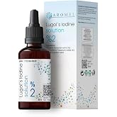Aromel İyot Damlası Y&uuml;zde İkilik 30 ml L&uuml;gol Damlalıklı Şişe Lugol &Ccedil;&ouml;zeltisi Y&uuml;zde İkilik