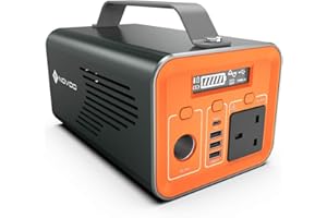 NOVOO Portable Generator 230WHh, Emergency Power Station Outdoor Power Suppply for Laptop, Drone, Mini Cooler, Digital Camera, CPAP Mechine etc.