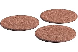 Ikea – Heat – Lot de 3 Dessous de Plat en liège – 19 cm de diamètre