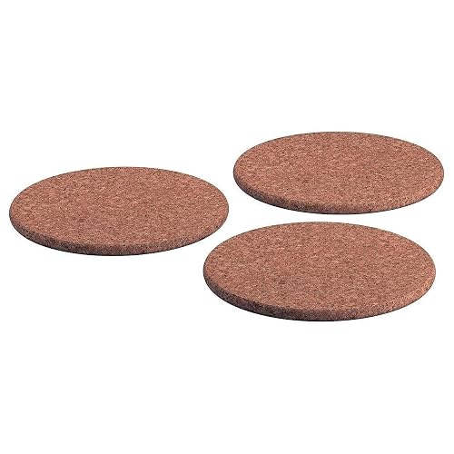 Topfuntersetzer Kork, 3er-Set, Ø 19 cm