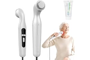 VEXNOOK Tragbares Ultraschallgerät für Schmerztherapie und Arthrose – Schallwellengerät mit Adapter&Kopplungsgel, Ultraschall Massagegerät für Zuhause mit CPU-Steuerung gegen Gelenk-,Muskel- &Rückenschmerzen