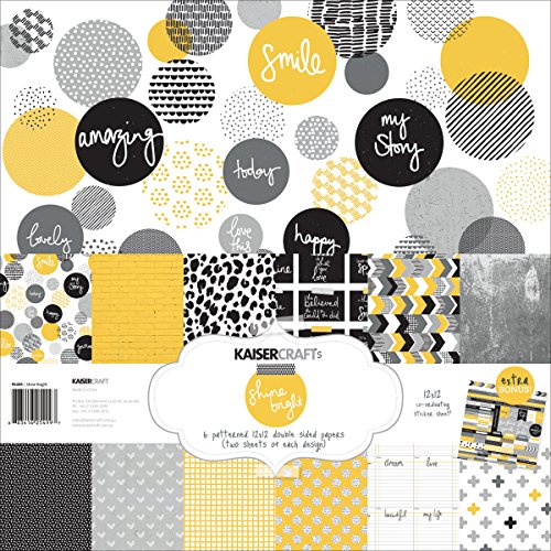 Kaisercraft Paper Pack 12"X12" -Shine Bright