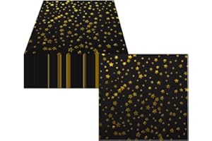 CEILIWEN Tovaglioli a forma di stella per compleanno, festa di pensione, cocktail, pranzo, decorazione da tavolo, 33 x 33 cm, 100 pezzi