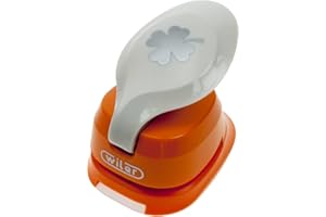 Wiler CPEF211 Fustella per Carta ed Eva Foam a Forma di Quadrifoglio misura 25mm