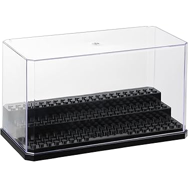 Acryl Zwart Riser Display Stand voor Pops Figurines, Tabletop Acryl Organiser voor nagellak kruiden cosmetica ambachten sieraden Stand Cupcake Buffetten Dessert Model 2 packs