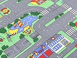 Auto Teppich HEVO ® Kinder Strassen Spielteppich | Kinderteppich 145×200 cm - 3
