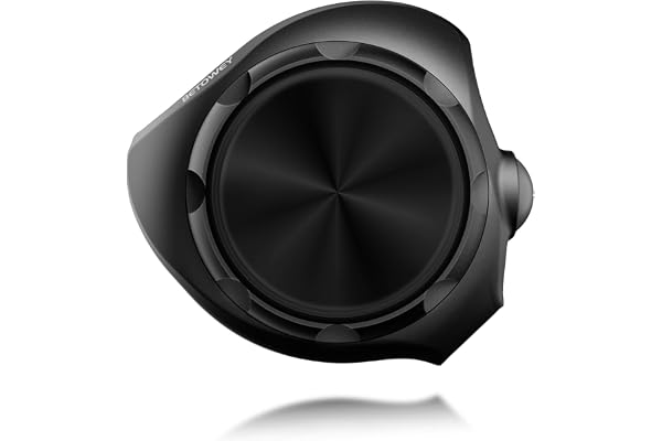 BETOWEY Kit Bluetooth Casque Moto Y3, Intercom Moto pour 2 Personnes avec Étanchéité IP67 et Haut-Parleurs Hi-FI, Idéal pour ATV/Motoneige (1 Pièce)