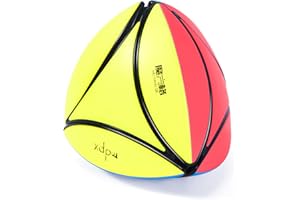 Roxenda Speed Cube, Magico Puzzle Irregolare per Bambini, Veloce Fluido Sequenziale Rompicapo Giocattoli per Divertimento Cubing (Ivy Cube)