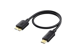 Cable Matters Kabel USB C do micro USB 3.0 czarny 0,3 m