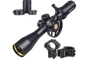 WestHunter Optics HD 4-16x44 FFP Riflescope, 30 mm Tube First Focal Plane Wide Field of View 1/10 MIL Shooting Hunting Scope