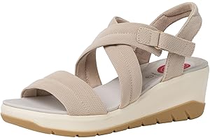 Jana Softline Sandały damskie 8-8-28760-20, beżowe, 40 EU, beżowy, 40 EU Weit