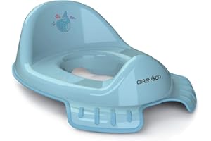 Babylon riduttore wc Flipper riduttore wc per bambini, colore: blu