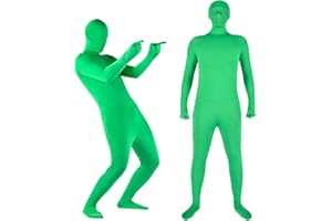 VBESTLIFE Body Green Screen, Unisex Adult Full Body Split Design Body do Fotografii Film Video(170cm)