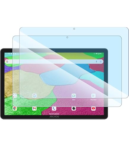 atFoliX Kunststof Gepantserde Glasfolie compatibel met Logicom Tab XL 14 Glasfolie, 9H Hybrid-Glass FX Gepantserd Glas van Kunststof