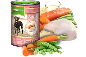 NATURES MENU Nature's Menu Dog Food, Multi-Flavored, 400g Cans (Pack of 12)