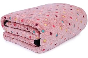 PAWZ Road Soffice Coperta Cane Morbido Caldo Lavabile Copertina Tappeto per Cani Gatti Cuccioli Stuoia Pads (XL 150x200CM, Rosa)