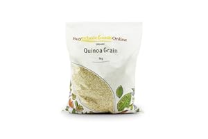 Organic Quinoa Grain 1kg (BWFO) Popular Protein Rich Grain Great for a Healthy Lifestyle