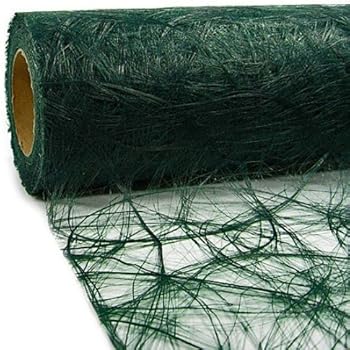 AmaCasa Tischläufer Sizoweb 20cm X 25m - Dekoratives Tischband Für Feste
