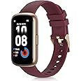 TIFOZEN Fitness Tracker with 24/7 Heart Rate, Sleep Tracker, 3ATM Waterproof Fitness Watch/Activity Tracker/Pedometer, Smart Watch for Women with Calorie/Step Counter for Android & iOS, Wine Red