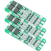 Aideepen 3 x 3S 20A Li-ion Lithium Battery Charger PCB BMS 12.6V Cell Module Overcharge Over Current Short Circuit Protection
