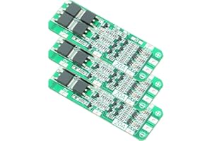 Aideepen 3 unids 3S 20A Li-Ion batería de Litio Cargador PCB BMS 12.6 V módulo Celular sobrecarga sobrecorriente Cortocircuito protección