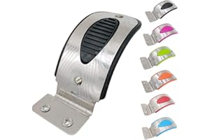 OTFAITP Hinterrad-Kotflügel-Bremsteile für 3-Rad-Kick-Scooter, Upgrade, Metall, Hinterrad-Kotflügel-Bremse (schwarz)