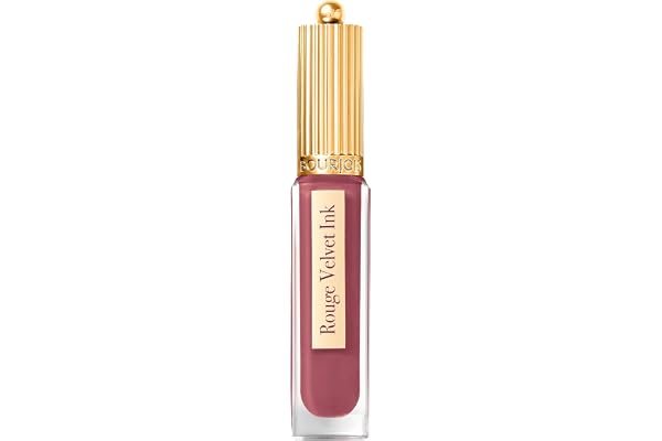 BOURJOIS - Rouge À Lèvres Rouge Velvet Ink 25 Berry Chaud-colat - Ultra Pigmenté - Fini Mat Intense - Longue Tenue 24H - Applicateur Précis - Sensation Lèvres Nues