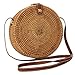 Produktbild Verus Damen Korbtasche, Korbtasche Strandtasche Rattan Tasche, Stroh Schultertasche Webart Umhängetasche Gewebt Stroh Tasche für Frauen