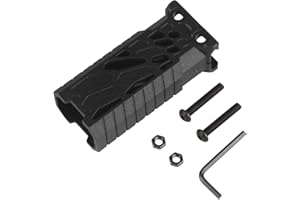 Ranstac Impugnatura Frontale Softair in Nylon Impugnatura Anteriore Verticale Airsoft Vertical Grip Forgrip Picatinny da 20mm CJ/WB-03