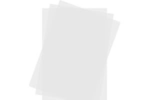 ‎SENJO COLOR Senjo Color Schablonenfolie I 10 x DIN A4, 0,25 mm I Halbtransparente Folie zum Schneiden mit Cutter, Laser, Stencilburner und Plotter I Airbrush-Folie DIN A4 / 210 x 297mm