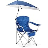 ZUSAMMENKLAPPBARE STRANDSTUHL MIT SONNENSCHUTZ VON KELSYUS 80901