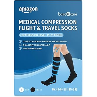 Calzini A Compressione FALKE Lufthansa Per Viaggi - Ideali Per Gambe Leggere E Circolazione Sana - Foto 2