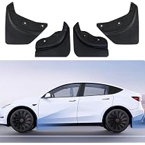 Guardabarros Delanteros y Traseros compatibles con Tesla Model Y