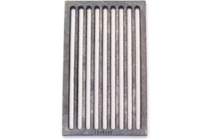 SHOPPING-KOBOLDE Hochwertiger 18 x 30 cm Gussrost Ofenrost Kaminrost Ascherost Feuerrost Rost