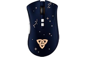 Razer DeathAdder V2 Pro (Genshin Impact Ed.) - Ratón Gaming inalámbrico ergonómico (interruptores ópticos, enfoque óptico + sensor de 20K, memoria integrada, programable)