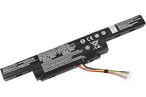Exmate 5600mAh Laptop-Akku AS16B5J AS16B8J für Acer Aspire E15 E5-575G E5-575G-53VG E5-575G-75MD E5-575G-5341 E5-575-33BM,F15 F5-573G F5-573G-57DS F5-573G-59WT F5-573G-52PJ [10.95V 5600mAh 61.3Wh]