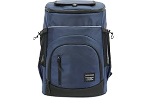 AUXDIQ Zaino da Picnic 30 Litri Zaino Termico Porta Pranzo Borsa Frigo Isoterma per Campeggio Barbecue