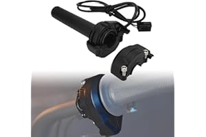 JFG RACING Dirt Bike Throttle Grip,Motorcycle Accelerator Twist Speed Throttle Grip Twist Throttle Accelerator Handle Grips for Sur-Ron X/S Electric Bike