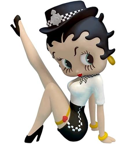 Betty Boop Robe Bleue Figurine - Au Pays Des Enfants