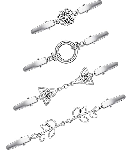 4 Stück Brosche Damen - Perlen & Strass Sicherheitsnadeln Für Kleidung